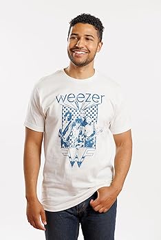 vintage weezer Tシャツ オフィシャル 　Sサイズ Amazon.com: American Classics Weezer Rock Music Band & Logo